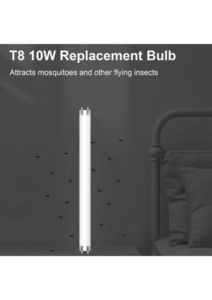 12 Paket Fsl Bl T8 F10W Bug Zapper Yedek Ampul 20W Bug Zapper 13 Inç 10 Watt Ampul Spectek Liba Için (Yurt Dışından) fırsatları