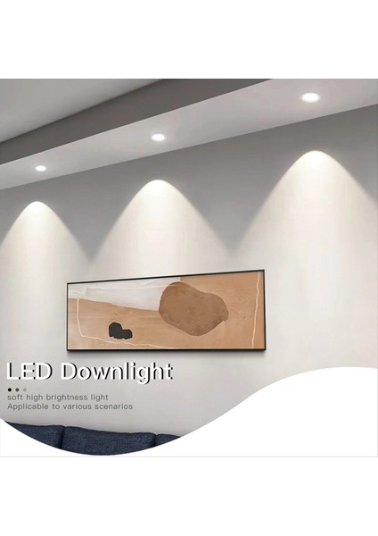 Alüminyum LED Spot Işık 7W LED Spotlight Ampul 110V 220V Gömülü Downlight Tavan Lambası Vitrini Dekoratif Aydınlatma (Yurt Dışından) fiyatları