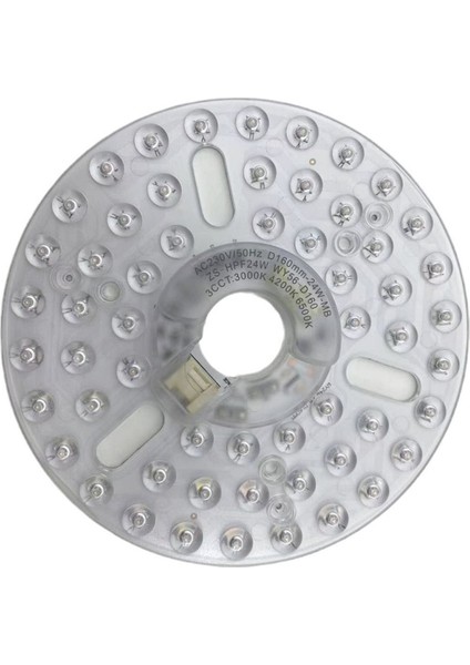 6 2in Tavan Vantilatörü Işık Güçlendirme Kiti 110/220V Tavan Vantilatörü Işık Değiştirme Paneli Sarkıt Işık Yuvarlak Panel 220V (Yurt Dışından)