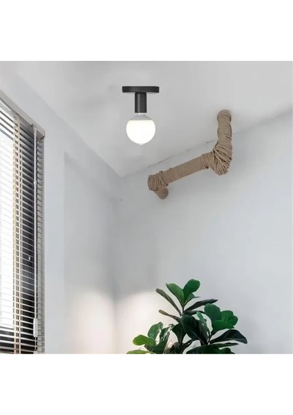 E27 Lamba Tutucu Minimalist Koridor Işık Retro Endüstriyel Tavan Lambası Tabanı Dolap Yatak Odası Işık Aydınlatma Armatürleri (Yurt Dışından) modelleri