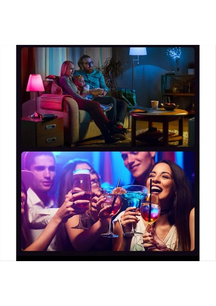 Akıllı LED Ampul W3 E27 Çok Molor Ortam Işık Wifi Ses Kontrolü Mi Home Için 1700K-6500K Alexa Google Smarthings (Yurt Dışından) fiyatları