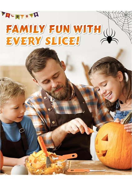 7pcs Cadılar Bayramı Kabak Oyma Araçları Kit Profesyonel Ağır Dereceli Kabak Oyma Araçları Parti Için 20 Şablonla Set (Yurt Dışından) modelleri