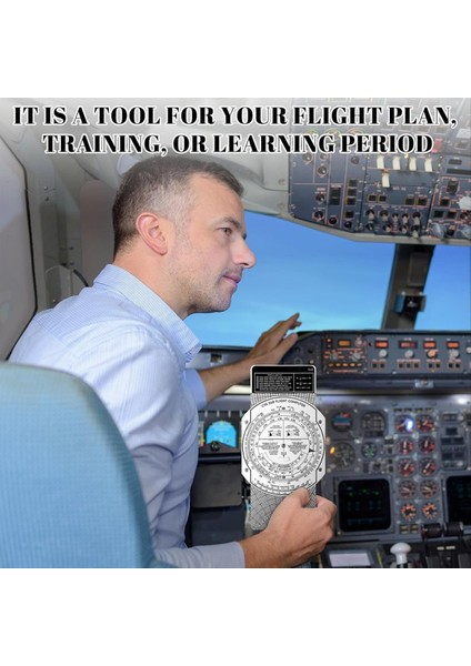 E6B Uçuş Hesaplayıcısı Uçuş Bilgisayarı Hesaplayıcısı (Yurt Dışından) indirimleri