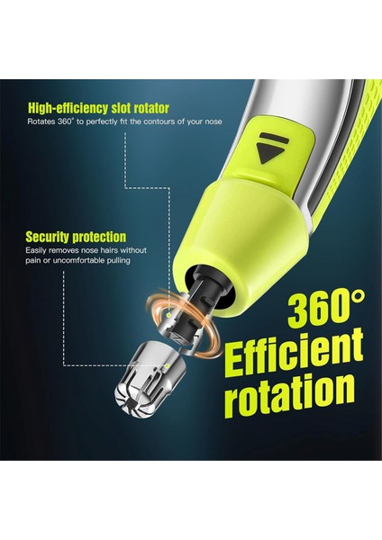 Philips Norelco Oneblade QP2520/90, QP6510/70, QP6530/70, QP652070 Burun Kılı Kesme Makinesi Başlığı Için 4 Adet Yedek Başlık (Yurt Dışından) fırsatları