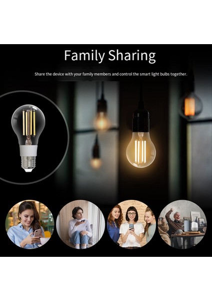 Tuya Zigbee Akıllı Filament Ampul 7 W LED Işık Lamba E27 Kısılabilir Aydınlatma 806LM Cct Akıllı Kısılabilir Kapalı Dekoratif Işık (Yurt Dışından) fırsatları