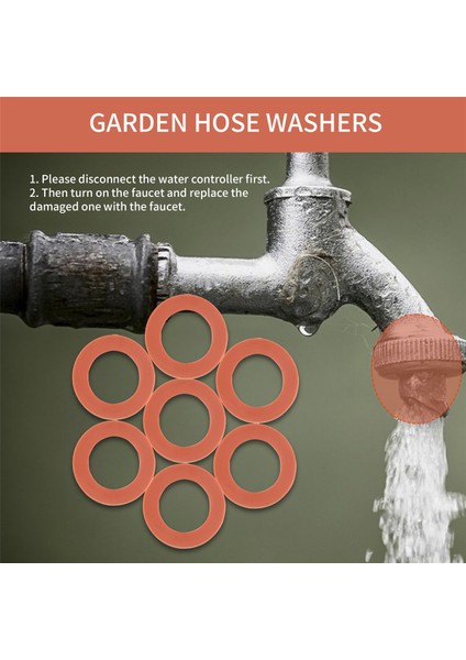 100 Adet Bahçe Hortumu Rondelası Silikon Kauçuk Rondela Contaları O Halkaları Yumuşak Silikon Conta Bağlantı Parçaları 3/4 Inç Bahçe Hortumu Için (Yurt Dışından) indirimleri