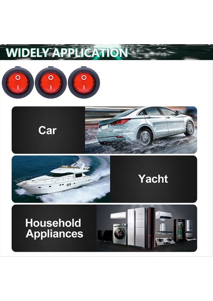 10PCS 3 Ayak 2 Tezgahlar Işıklı KCD1-105 Güç Anahtarı Rocker Gemi Türü Çeşitli Uygulamalar Için Dairesel Dalga (Yurt Dışından) fiyatları