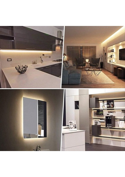 5V Cob USB LED LED Işıkları Tv Arka Plan Aydınlatma Diyot Bant Ev Dekoru LED Işık Lambası Ev Mutfak Dolabı 4 Metre (Yurt Dışından) fırsatları