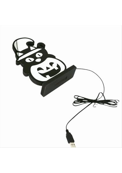 USB Powered Cadılar Bayramı Neon Balkabağı Lambası Gece Işık Masa Üstü Başucu Dekor Partisi Festivali LED USB Fişi Kompakt (Yurt Dışından) modelleri