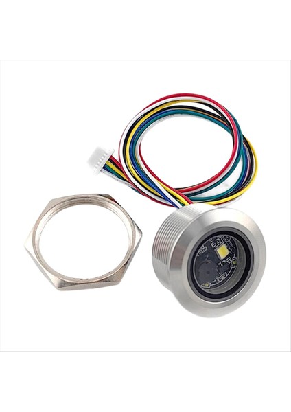 GM861 LED Beyaz Dolgu Aydınlatma 2d/1d Usb/uart DC3.3V Qr Kodu Yuvarlak Barkod Modül Tarayıcı Metal Muhafaza Gümüş (Yurt Dışından)