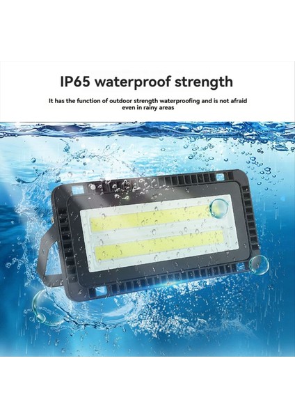 100W Dış Mekan LED Taşkın Işık LED Taşkın Işık Cob Spot Bahçe Depo Peyzaj Için Powered Taşınabilir Projektör (Yurt Dışından) modelleri