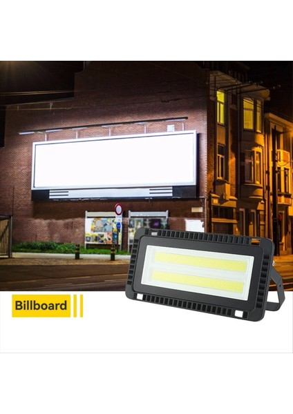 100W Dış Mekan LED Taşkın Işık LED Taşkın Işık Cob Spot Bahçe Depo Peyzaj Için Powered Taşınabilir Projektör (Yurt Dışından) indirimleri