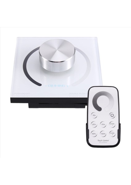 LED Tek Şerit Dimmer Dc 12V-24V 5050 2835 Şerit Işıklar Duvar Paneli Uzaktan Döner Düğme Kontrolü 0-100 Parlaklık (Yurt Dışından) fiyatları