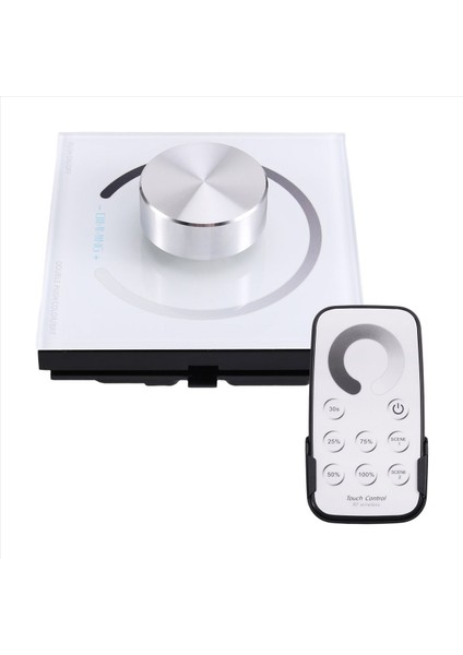 LED Tek Şerit Dimmer Dc 12V-24V 5050 2835 Şerit Işıklar Duvar Paneli Uzaktan Döner Düğme Kontrolü 0-100 Parlaklık (Yurt Dışından) modelleri