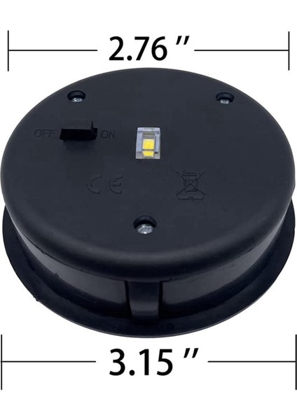 8 Paket Güneş Işıkları Fenerler Için Yedek Üst Su Geçirmez Yuvarlak Güneş Fenerleri Yedek Aksesuarlar (3 15 Inç) (Yurt Dışından) fırsatları