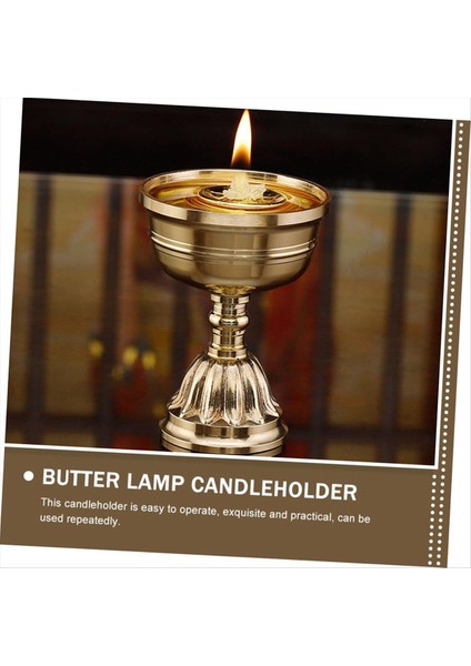2 Adet Pirinç Mum Fincan Serisi Budist Tibet Lamba Tutucu Pirinç Tereyağı Lambası Ebedi Lamba Dini Tapınak Budist Lamba (Yurt Dışından) modelleri
