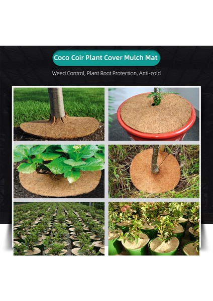 Hindistan Cevizi Lifi Bitki Örtüsü, Malç Matı, Yabani Ot Kontrolü Kumaşı, Saksı Halkası, Hindistan Cevizi Ağacı Gövde Koruyucusu, Saksı Kök Koruması (Yurt Dışından) indirimleri