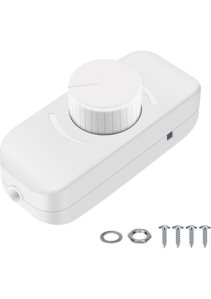 12V 24V LED Işıklar Için Inline Dimmer Anahtarı Frekans Ayarlanabilir Basma/kapama Parlaklık Ayarı Için Döner Kontrol B (Yurt Dışından)