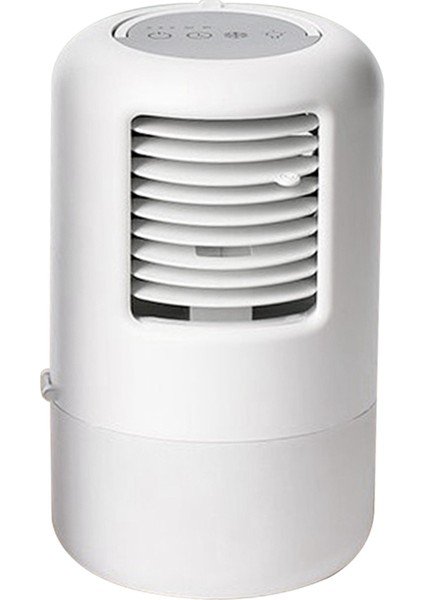 Masaüstü Klima Vantilatörü Mini Taşınabilir Şarj Edilebilir Ofis Ev Renkli Ortam Işığı Sprey Vantilatörü Ingiltere Fişiyle (Yurt Dışından) fiyatları