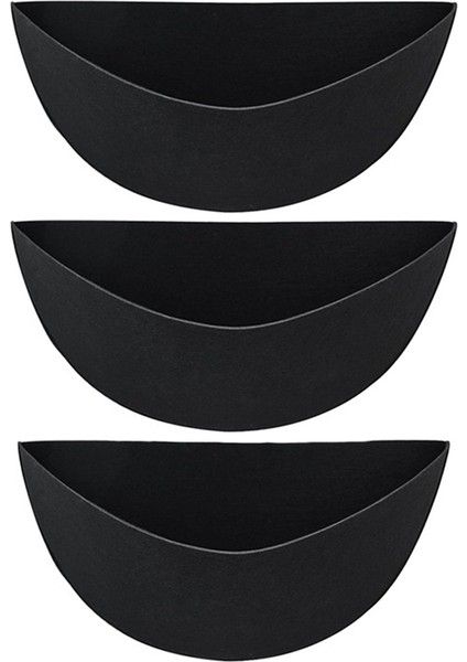 Adet 12 Inç Yarım Yuvarlak Saksı Astarları Kumaş Bitki Astarları Yarım Daire Çiçek Sepeti Astarları Yedek Keçe Astarı (Yurt Dışından)