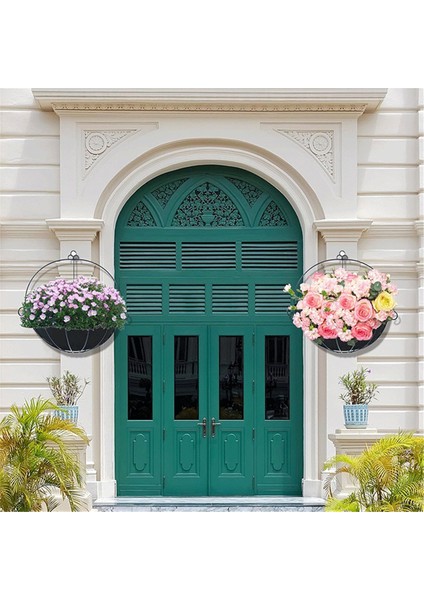 Adet 12 Inç Yarım Yuvarlak Saksı Astarları Kumaş Bitki Astarları Yarım Daire Çiçek Sepeti Astarları Yedek Keçe Astarı (Yurt Dışından) modelleri