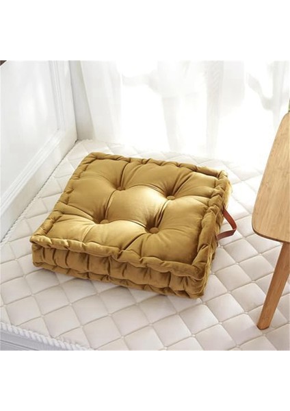 Kare Oturma Minderi Kalın Hollanda Polar Yer Yastığı Taşıma Saplı Minder Meditasyon Minderi Oturma Minderi (Yurt Dışından) fırsatları