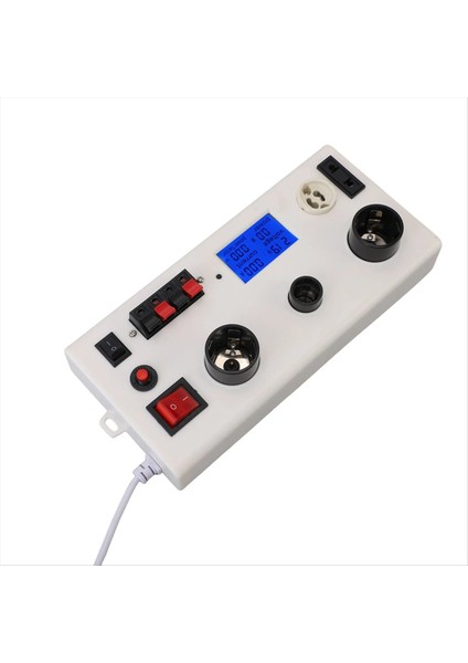 Lamba Test Cihazı Kutusu LED Ampul Güç Test Cihazı Çok Fonksiyonlu Akım Gerilim Güç Pf E27 E14 GU10 Ampul Soket Test Cihazı Ab Tak (Yurt Dışından) fırsatları