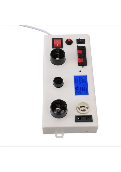 Lamba Test Cihazı Kutusu LED Ampul Güç Test Cihazı Çok Fonksiyonlu Akım Gerilim Güç Pf E27 E14 GU10 Ampul Soket Test Cihazı Ab Tak (Yurt Dışından) indirimleri