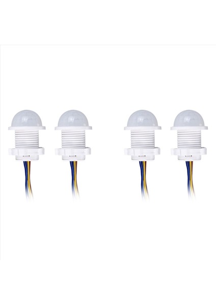 4 Adet Akıllı Pır Sensör Dedektörü Anahtarı 110V 220V Insan Vücudu Kızılötesi Hareket Sensörü Indction Otomatik Açık Kapalı Işık Anahtarları (Yurt Dışından)