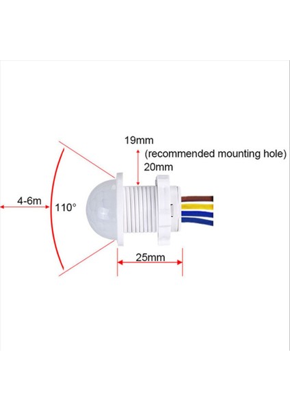 4 Adet Akıllı Pır Sensör Dedektörü Anahtarı 110V 220V Insan Vücudu Kızılötesi Hareket Sensörü Indction Otomatik Açık Kapalı Işık Anahtarları (Yurt Dışından) indirimleri