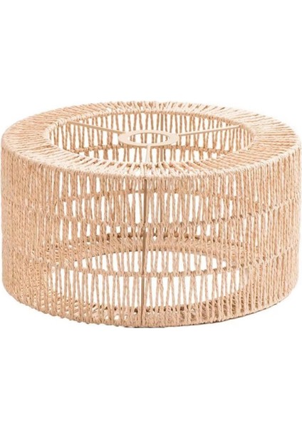3x Kağıt Halat Abajur Tavan Işık Gölge Boho Avize Gölge Ampul Koruma Restoran Cafe Oturma Odası Için 22X11 cm (Yurt Dışından) fiyatları