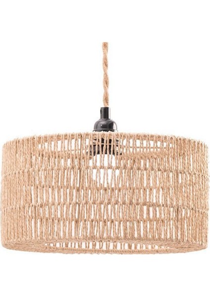 3x Kağıt Halat Abajur Tavan Işık Gölge Boho Avize Gölge Ampul Koruma Restoran Cafe Oturma Odası Için 22X11 cm (Yurt Dışından) indirimleri