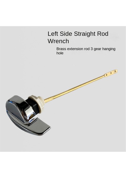 Eski Moda Tuvalet Tankı Aksesuarları Ön Taraf Tuvalet Tahliye Kolu Uzatma Çubuğu Anahtar Düğme Anahtarı A (Yurt Dışından) fiyatları