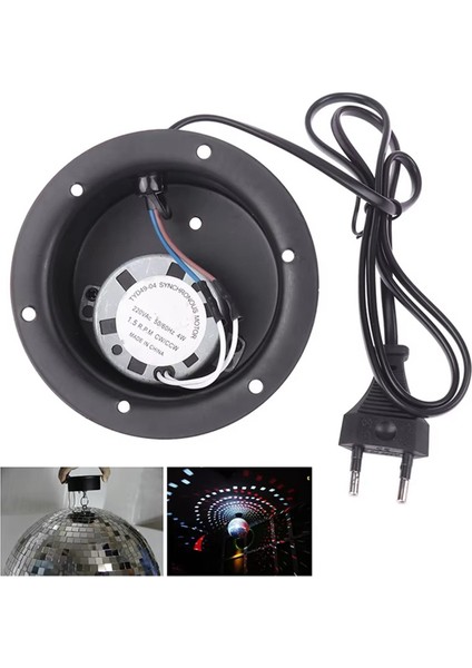 3x 1 5 Rpm Dönen Motor Fişli Asılı Cam Ayna Disko Topu Dj Ktv Parti Işık Ab Tak (Yurt Dışından) indirimleri