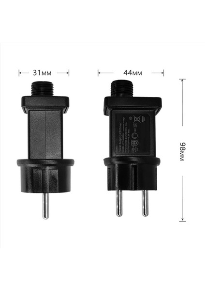 2x3 5V 3 6W Fiş LED Güç Kaynağı LED Trafo Fiş Adaptörü IP44 Su Geçirmez Güç Noel Lamba Adaptörü Ab Fış (Yurt Dışından) fiyatları