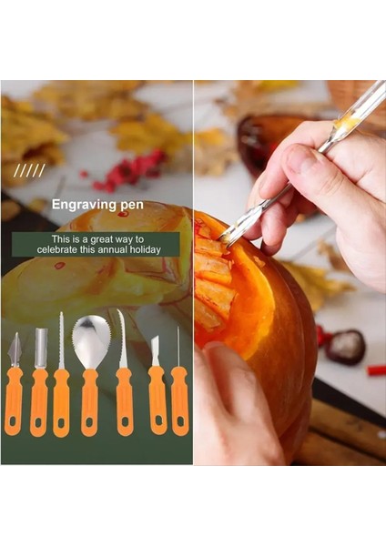 Cadılar Bayramı Balkabağı Oyma Seti Araçları Kabak Oyma Bıçağı Yetişkinler Kabak Kesme Malzemeleri Gravür Mutfak (Yurt Dışından) modelleri