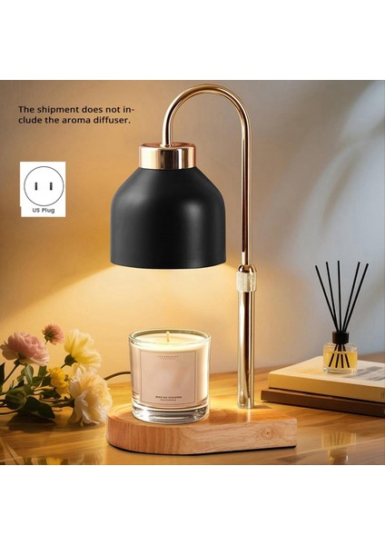 Dimmer, Ev Dekorasyonu ile Daha Sıcak Lamba, Jar Mumlar Için Balmumu Eriyik, 2 Ampul ile Ayarlanabilir Lik (Yurt Dışından) fiyatları