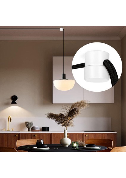 12 Paket Tavan Kancaları Tavan Asılı Işıklar Kolye Işık Kanca Tavan Lambası Tavan Kancaları Dıy Lamba Beyaz (Yurt Dışından) indirimleri