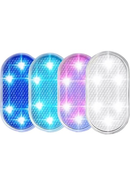 Scooter Gece Sürme Kaykay Ekipmanları Aksesuarları Için 8x LED Lamba (Yurt Dışından) fiyatları