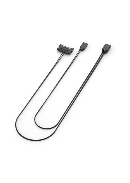 2x Bilgisayar Argb Denetleyici Pc Kasa Sıfırlama Kontrol Sata&#39 Dan Argb&#39 Ye Sıfırlama Güç Kablosu Pc 5 V 3pin Aydınlatma Denetleyicisi Siyah (Yurt Dışından) modelleri