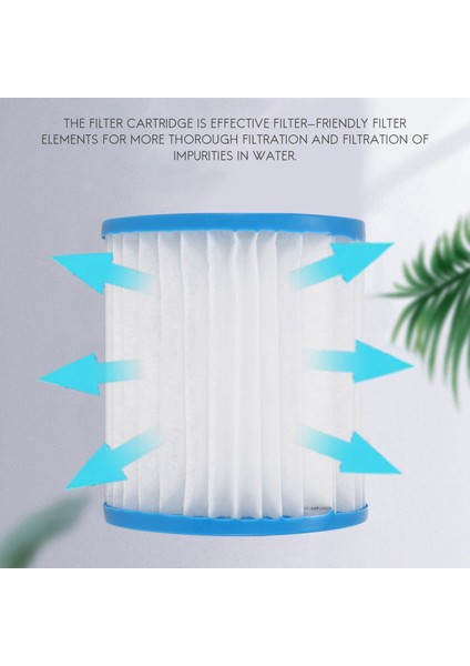 6 Adet Yüzme Havuzu Filtresi 300 Galon Filtre Kartuşu, Yüzme Havuzu Pompası Filtre Kartuşu HS-630, Havuz Filtre Pompası Için (Yurt Dışından) fiyatları