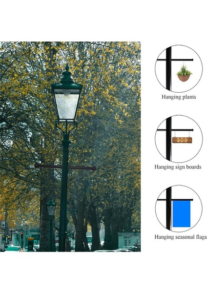 Lamba Direği Çapraz Kol Çelik Çapraz Kol Merdiven Dinlenme Çıkarılabilir Düğmeler ile Açık Hava Aydınlatması Direkleri Için Yedek Direk Işığı (Yurt Dışından) modelleri