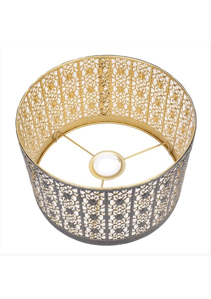 Metal Abajur Işık Geçirgenliği E14 E27 Ampuller Için Modern Dekoratif Içi Boş Demir Abajur (Yurt Dışından)