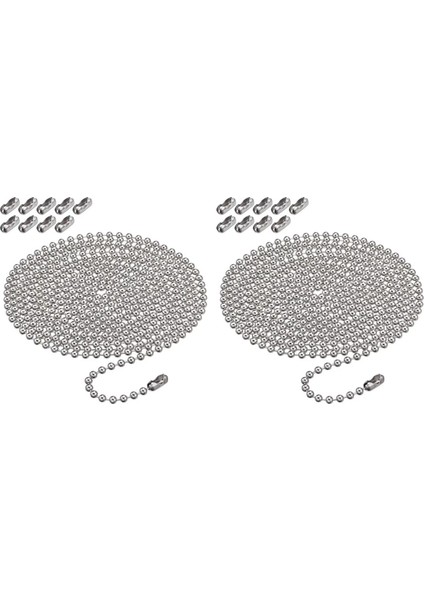 2x Stor Perde Uydurma Metal Boncuk Zincir Boncuk Tokaları Aksesuarları Ev Tüm Lamba Halat Dekorasyon Için (Yurt Dışından)