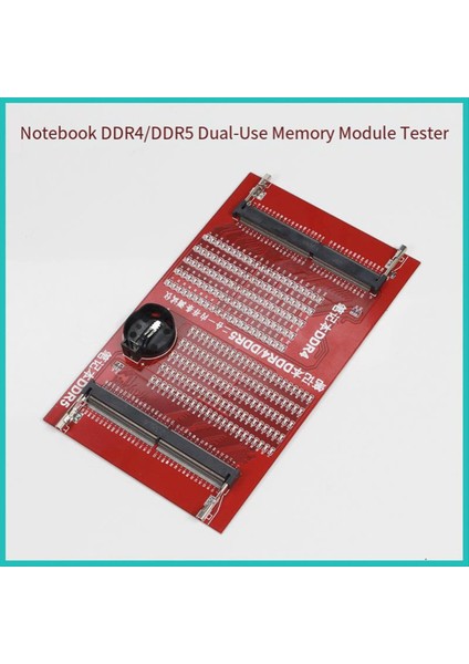 Dizüstü Bilgisayar Masaüstü Ddr4/ddr5 Sdram So-Dımm Tester Kartı LED Göstergeli Bellek Yuvası Teşhis Aracı (Yurt Dışından) modelleri