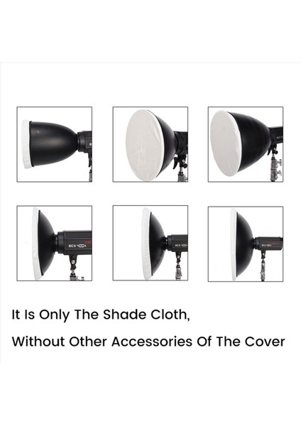 2x Taşınabilir Radome Yumuşak Kumaş Flaş Fotoğraf Bezi Beyaz Yumuşak Karartma Saydam Kumaş Fotoğraf Ekipmanları A (Yurt Dışından) indirimleri