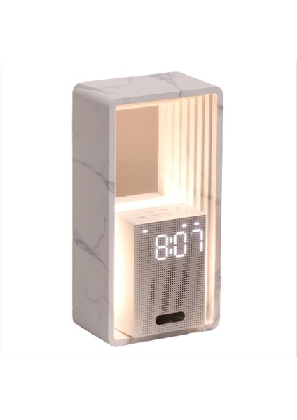 Dijital Çalar Saat Gündoğumu Uyandırma Işığı 9uyku Yardımı Beyaz Gürültü Sesleri Makinesi Kısılabilir Dokunmatik Gece Lambası Erteleme (Ab) A (Yurt Dışından)