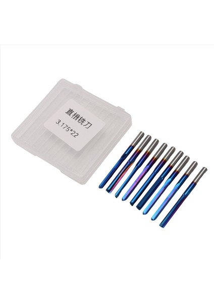 Ahşap, Mdf, Plastik, Cnc Gravür Ucu Için 10 Adet Düz Uçlu Freze (Yurt Dışından) fiyatları