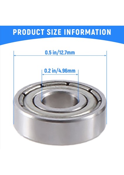 10 Adet Freze Ucu Üstten Monteli Bilyalı Rulmanlar Freze Ucu Kılavuzu (Yurt Dışından) fırsatları
