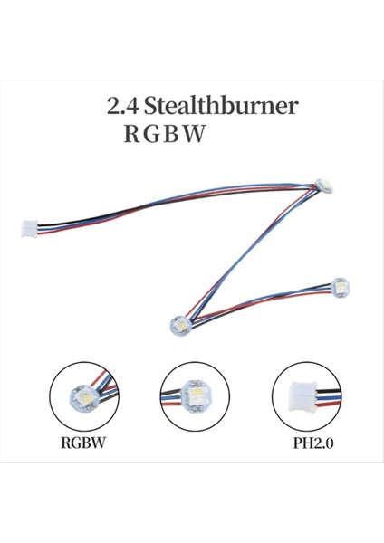 Voron 2 4 Stealthburner Teflon Aşınmaya Dayanıklı Kablo 3D Yazıcı Aksesuarları Için Sıcak Uçlu Rgbw Işık Şeridi (Yurt Dışından) fırsatları